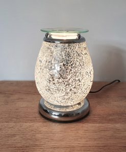 clear crystal touch electric wax burner