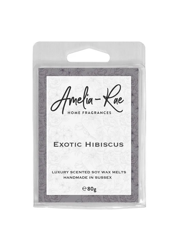 exotic hibiscus wax melts