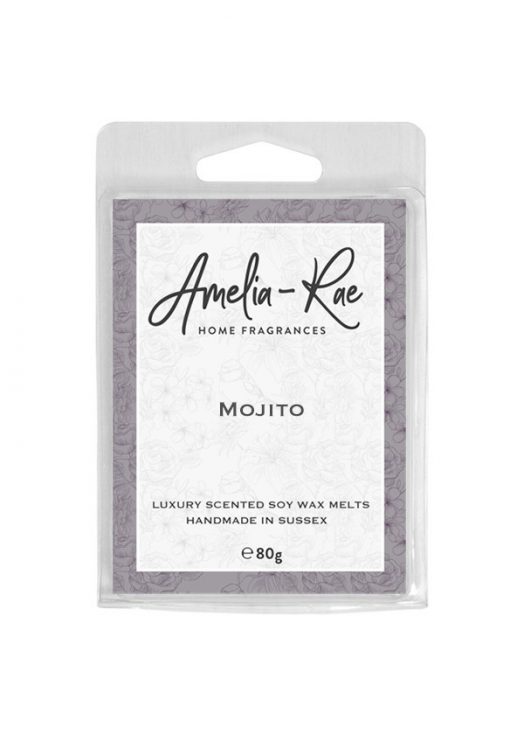 mojito wax melts made by Amelia-Rae home fragrances
