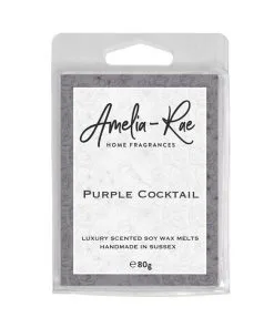 purple cocktail wax melts