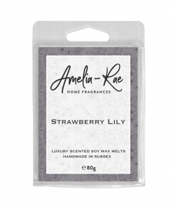 strawberry lily wax melt pack