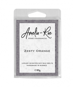 zesty orange scented wax melts