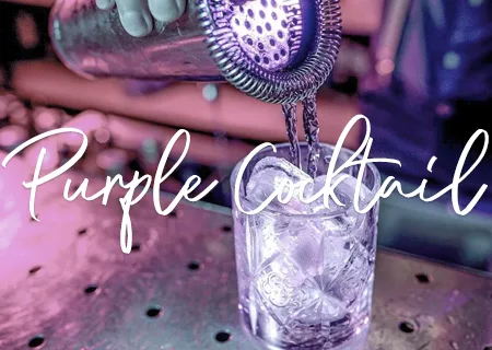 purple cocktail